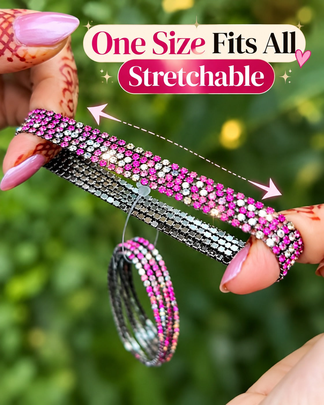 Diwali Party Stack –  Set of 48 Stretchable Bangles