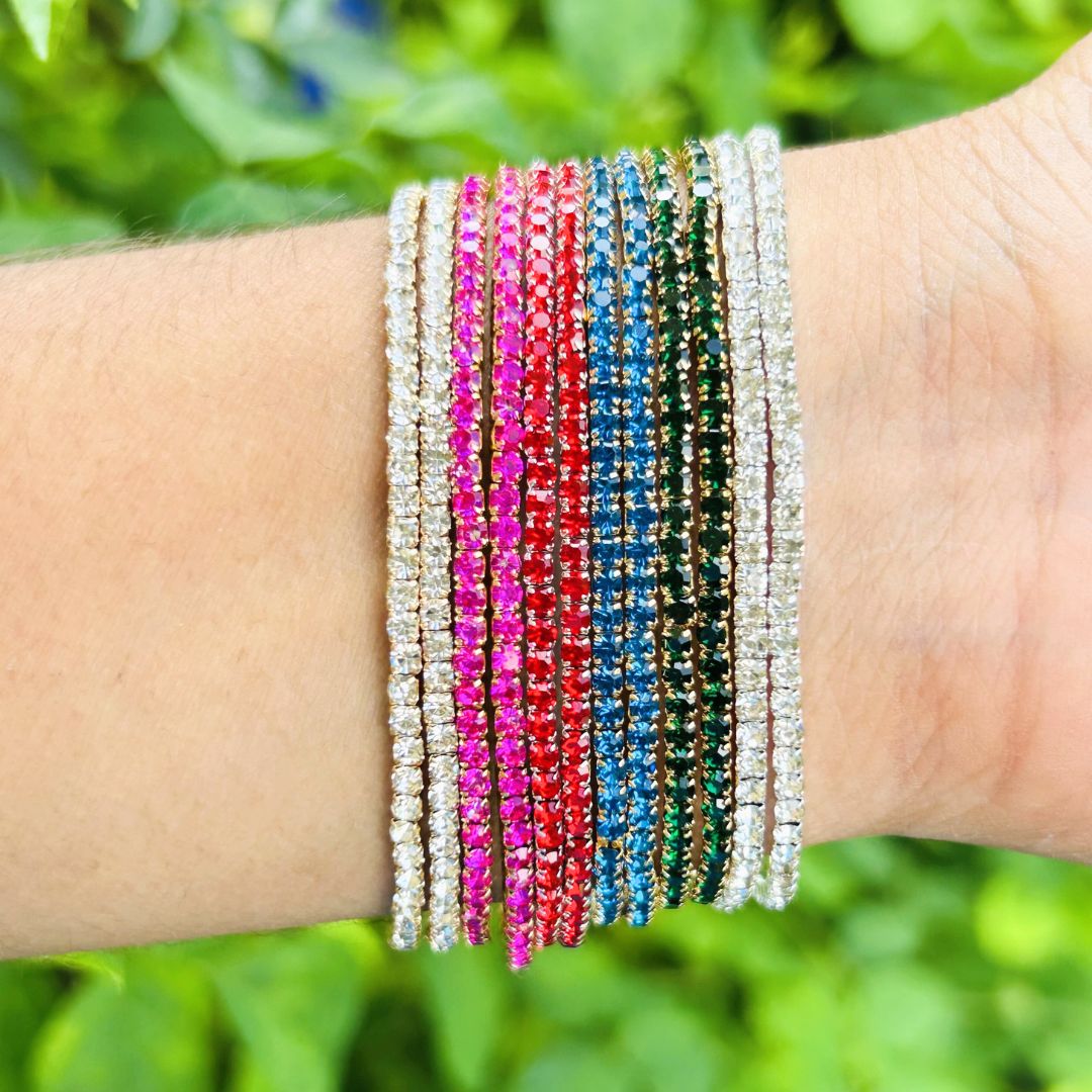 Festive Stretchable Bracelet  Set - Pack of 12
