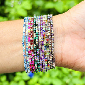 Shagun Sparkle Stretchable Bracelet  Set - Pack of 12