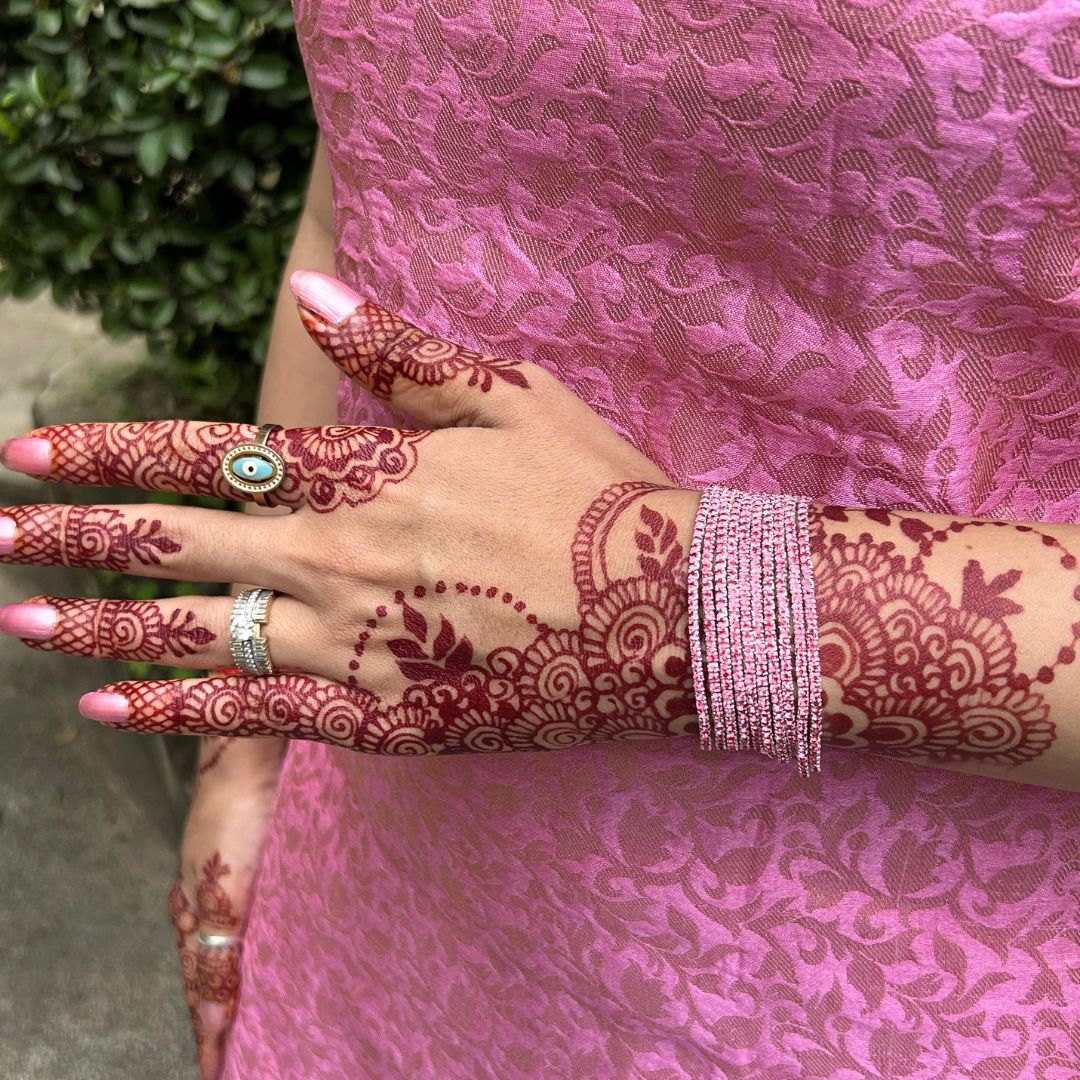 Stretchable Sparkle Rose  Silver - Plated Bracelet - Pack of 12