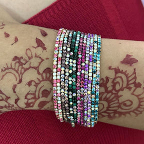 Stretchable Rainbow Bracelet - Pack of 12