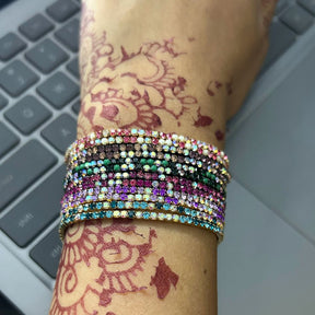 Stretchable Rainbow Bracelet - Pack of 12