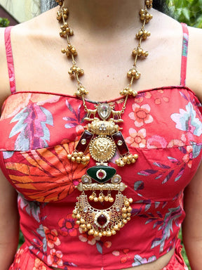 Gulnaar Kashmiri Necklace Set