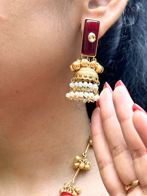 Gulnaar Kashmiri Necklace Set