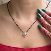 Kimmie CZ Solitarie Mangalsutra Set