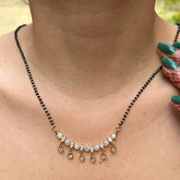 Devika American Diamond Mangalsutra Set