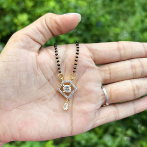 Dhara American Diamond Mangalsutra Set