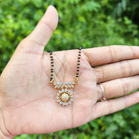 Vatsala American Diamond Mangalsutra Set