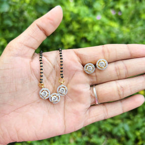 Kalyani Solitaire American Mangalsutra Set