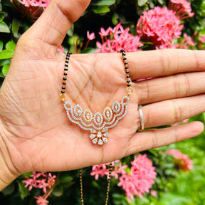 Myra American Diamond Mangalsutra Set