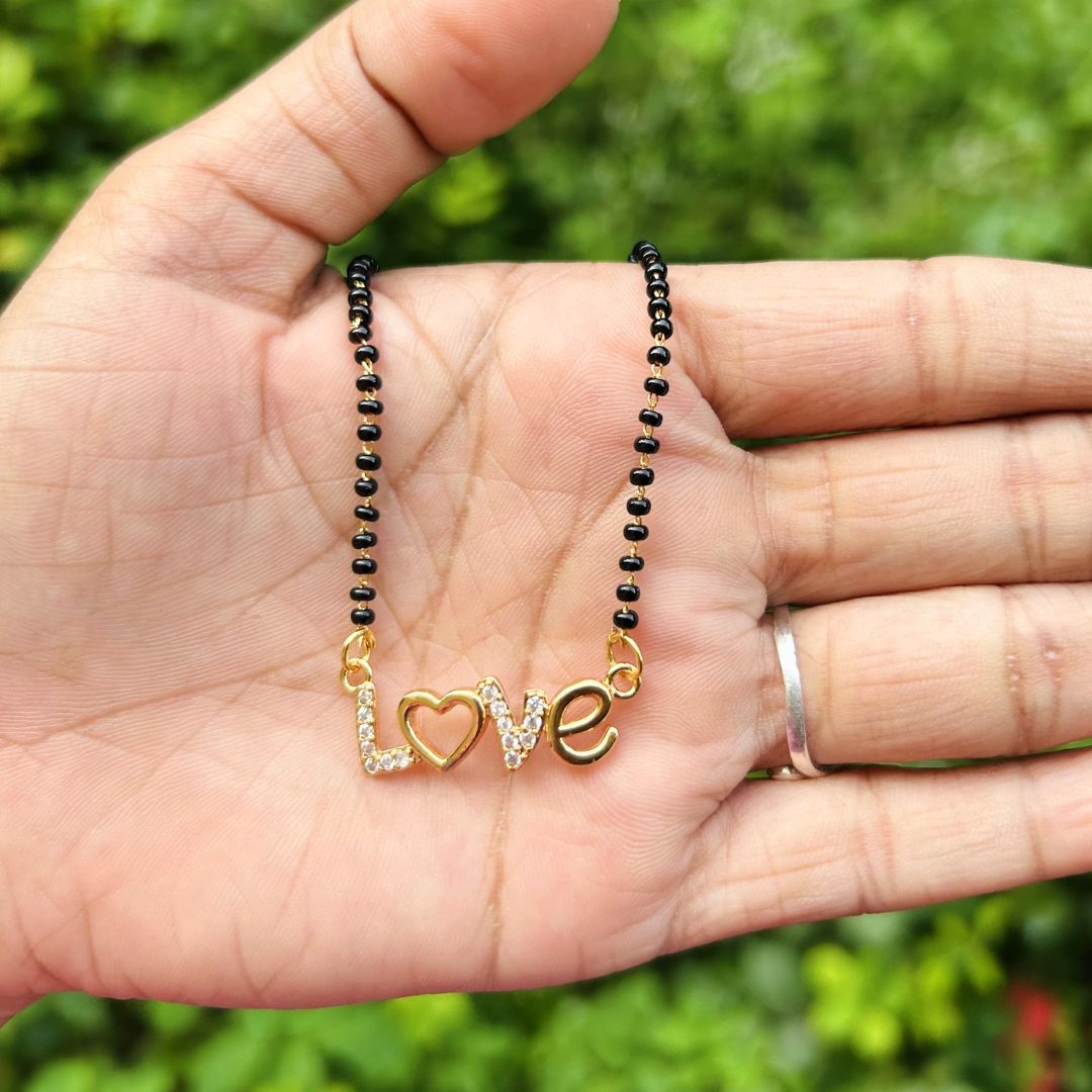 Love Heart AD Designer Mangalsutra