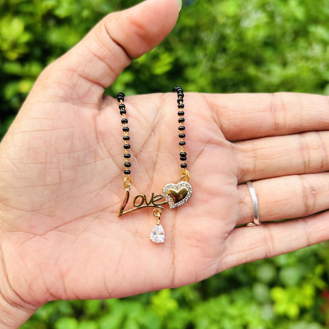 Love Knot Ruby Designer Mangalsutra