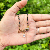 Love Knot Ruby Designer Mangalsutra