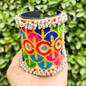 Navratri Special Premium Thread Multi-color Ghungroo Bracelet/Kada