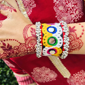 Navratri Special Premium Thread Multi-color Ghungroo Bracelet/ Kada