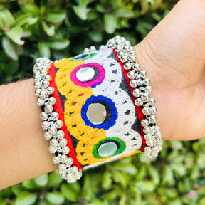 Navratri Special Premium Thread Multi-color Ghungroo Bracelet/ Kada
