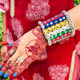 Navratri Special Premium Thread Multi-color Ghungroo Bracelet/ Kada