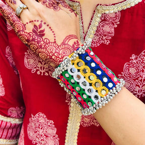 Navratri Special Premium Thread Multi-color Ghungroo Bracelet/ Kada
