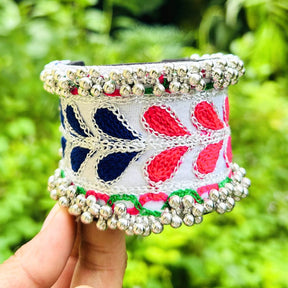Navratri Special Premium Thread Ghungroo Bracelet/Kada