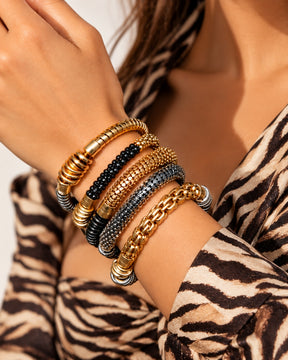 Midnight Glam Bracelet Stack