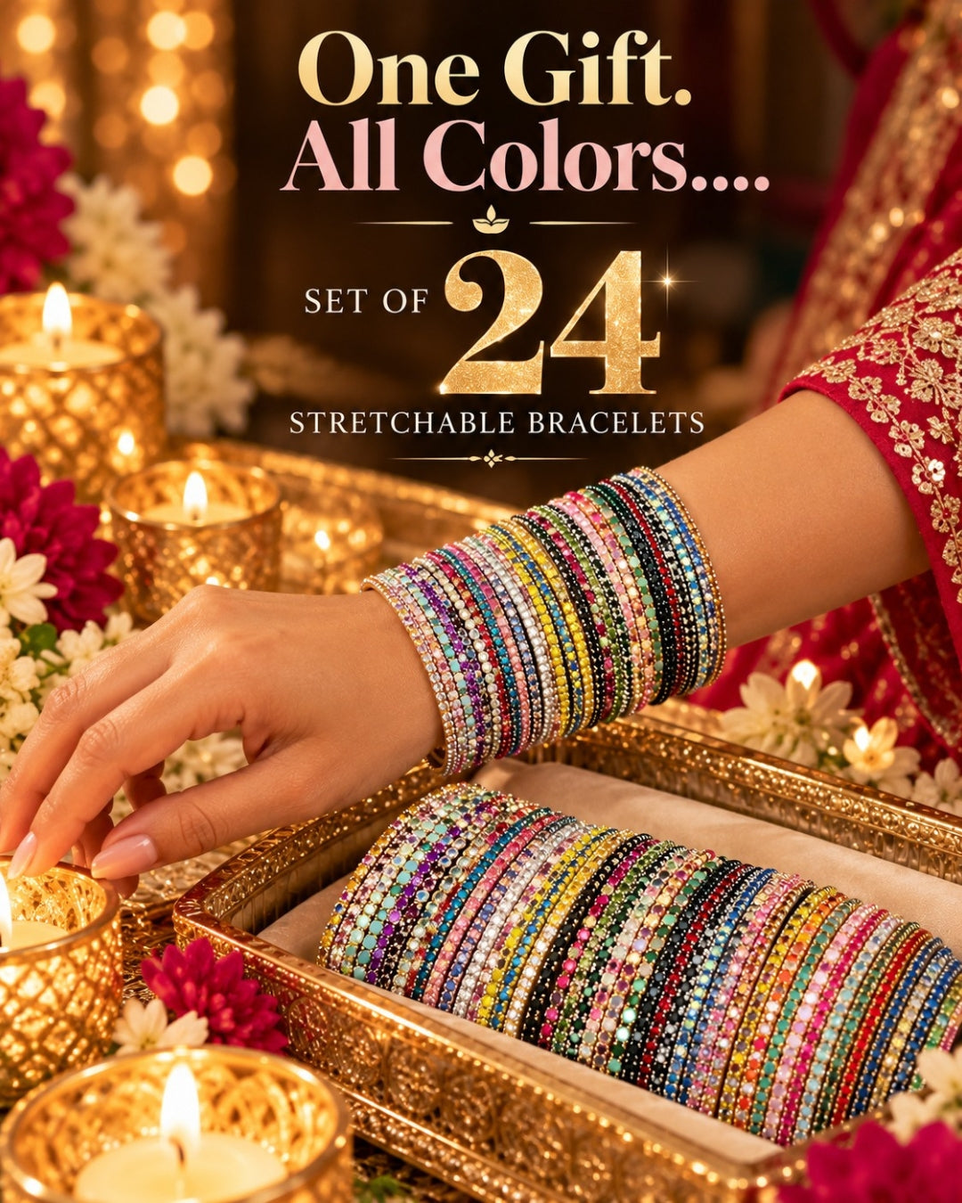 Build Your Own Bracelet Stack – 24 Custom Stretchable Bracelets