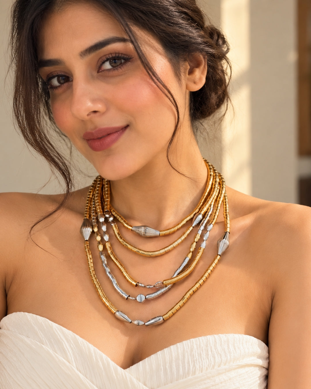 Retro Multi Layered Necklace