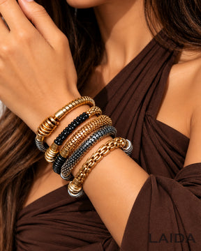Midnight Glam Bracelet Stack