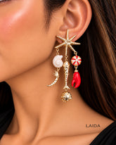 Ocean Themed Vacay Drop Earrings