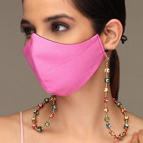 LAIDA Multi Colored Evil Eye Maskchains