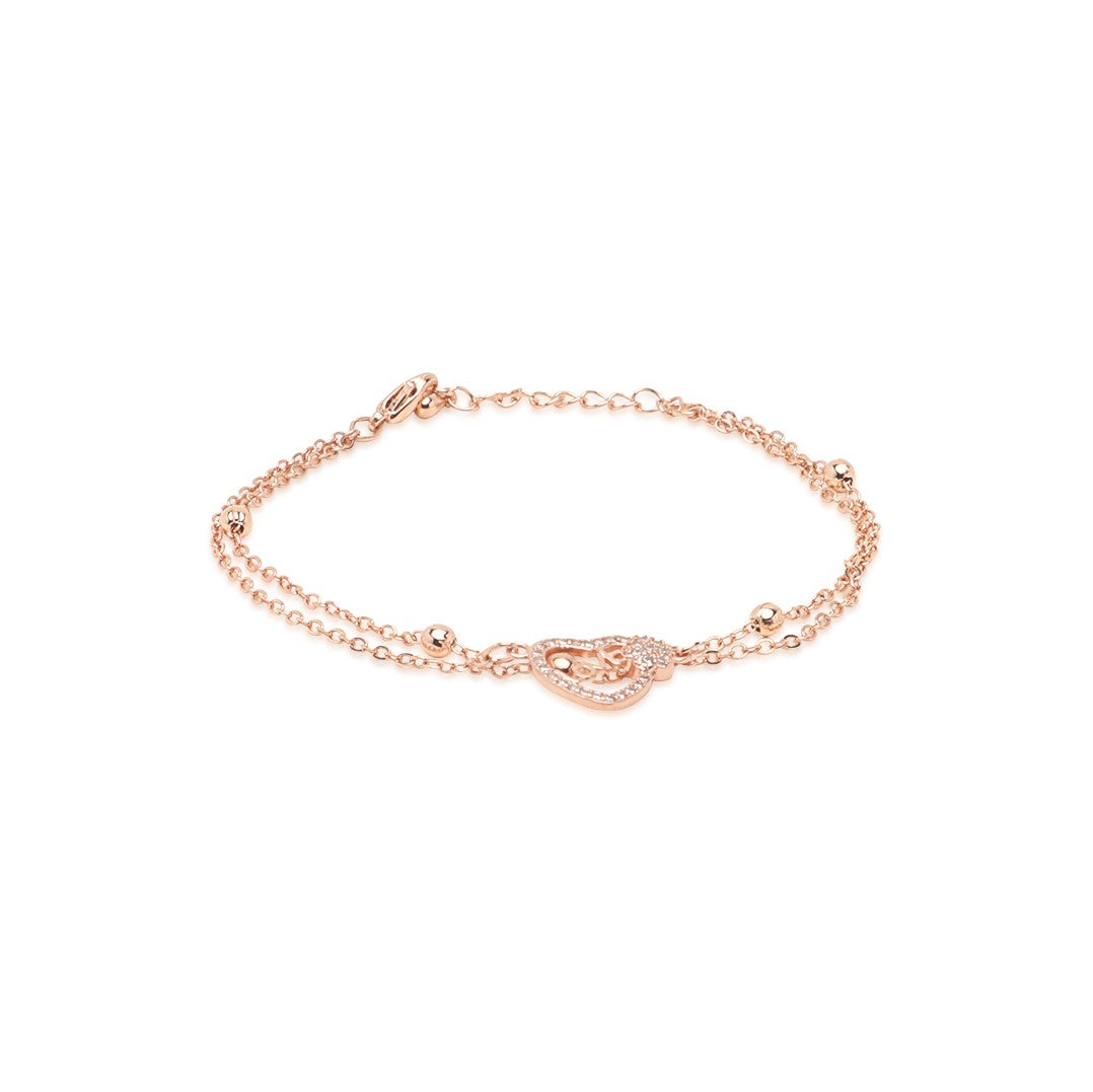 Laida Women Gold-Plated Multistrand Bracelet