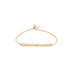 Laida Women Gold-Plated Link AD Bracelet