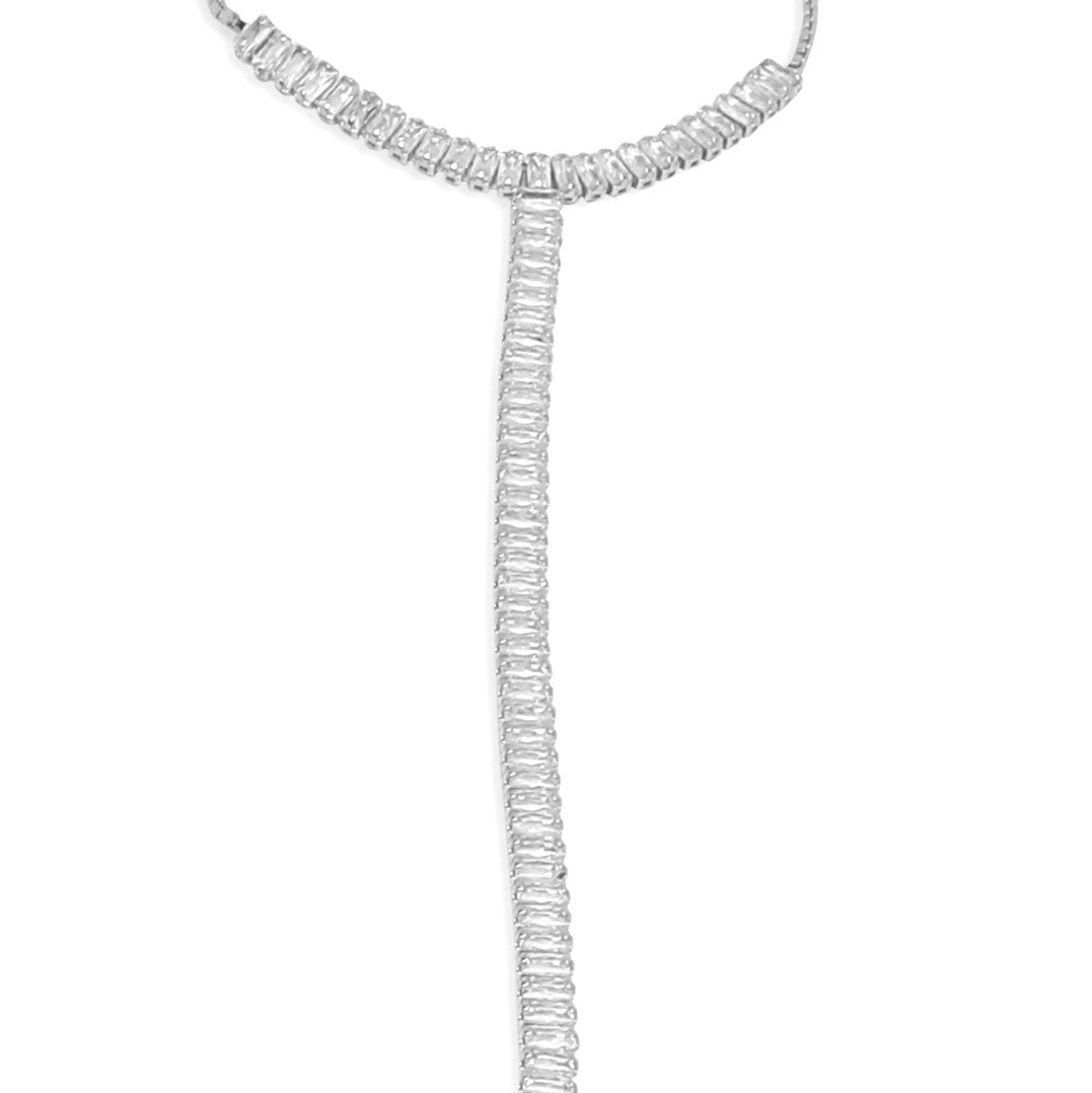 Laida Women Silver-Plated Ring Bracelet