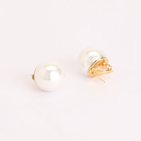 Chic Pearl Ball Stud Earrings
