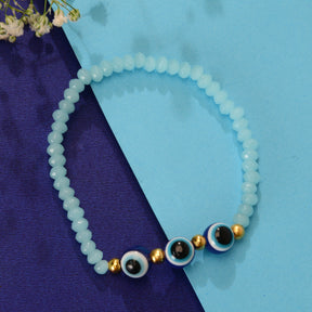 LAIDA Stretchable Turquoise Bracelet