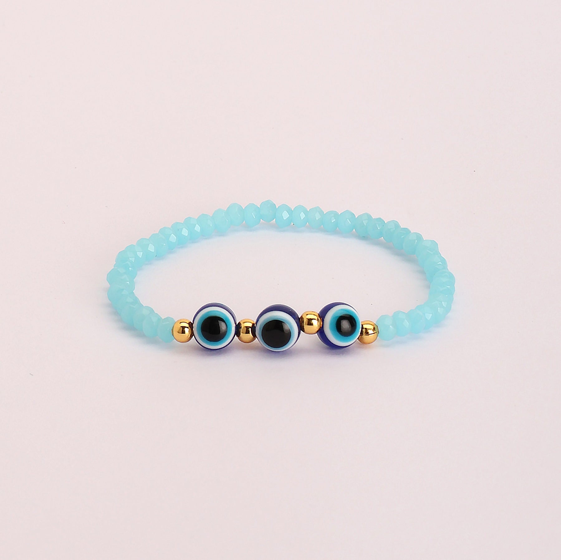 LAIDA Stretchable Turquoise Bracelet