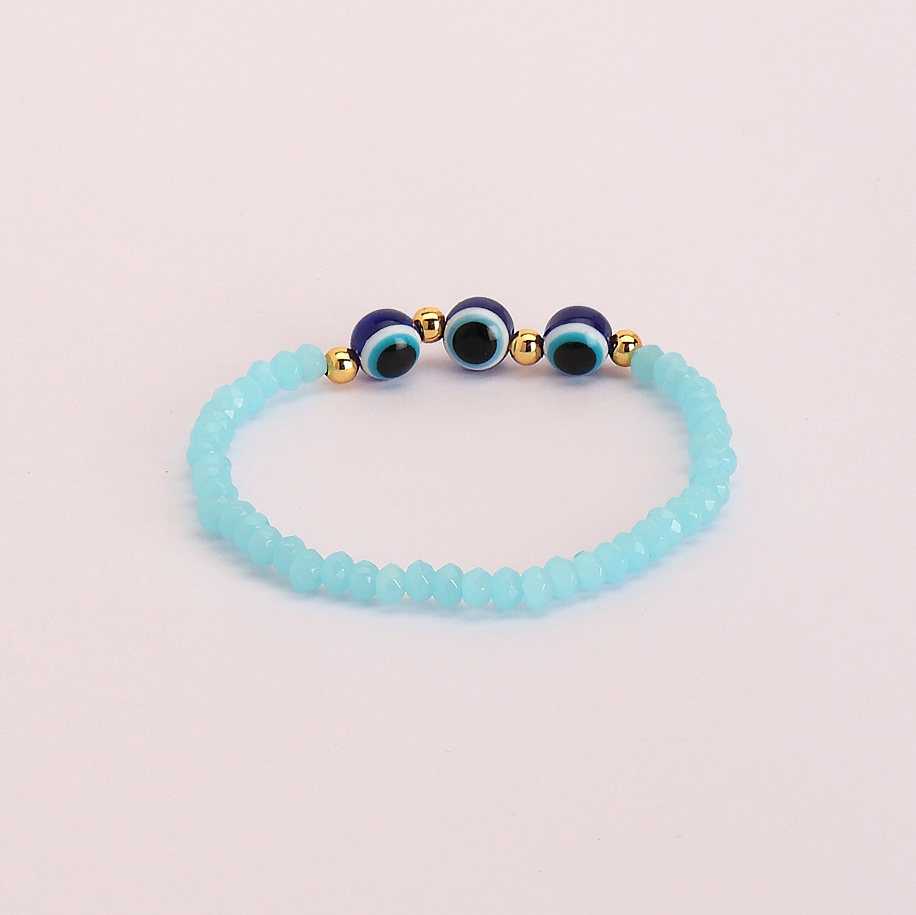 LAIDA Stretchable Turquoise Bracelet