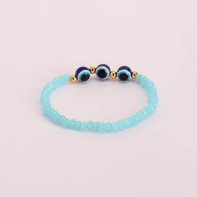 LAIDA Stretchable Turquoise Bracelet