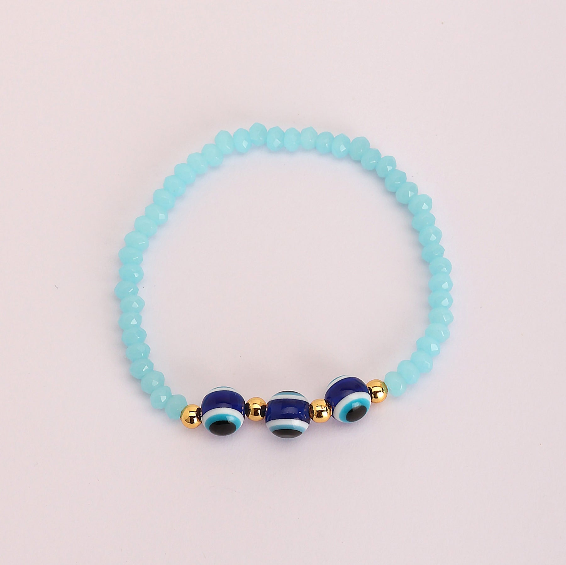 LAIDA Stretchable Turquoise Bracelet