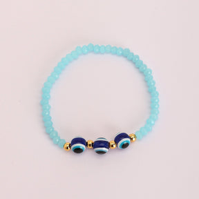 LAIDA Stretchable Turquoise Bracelet