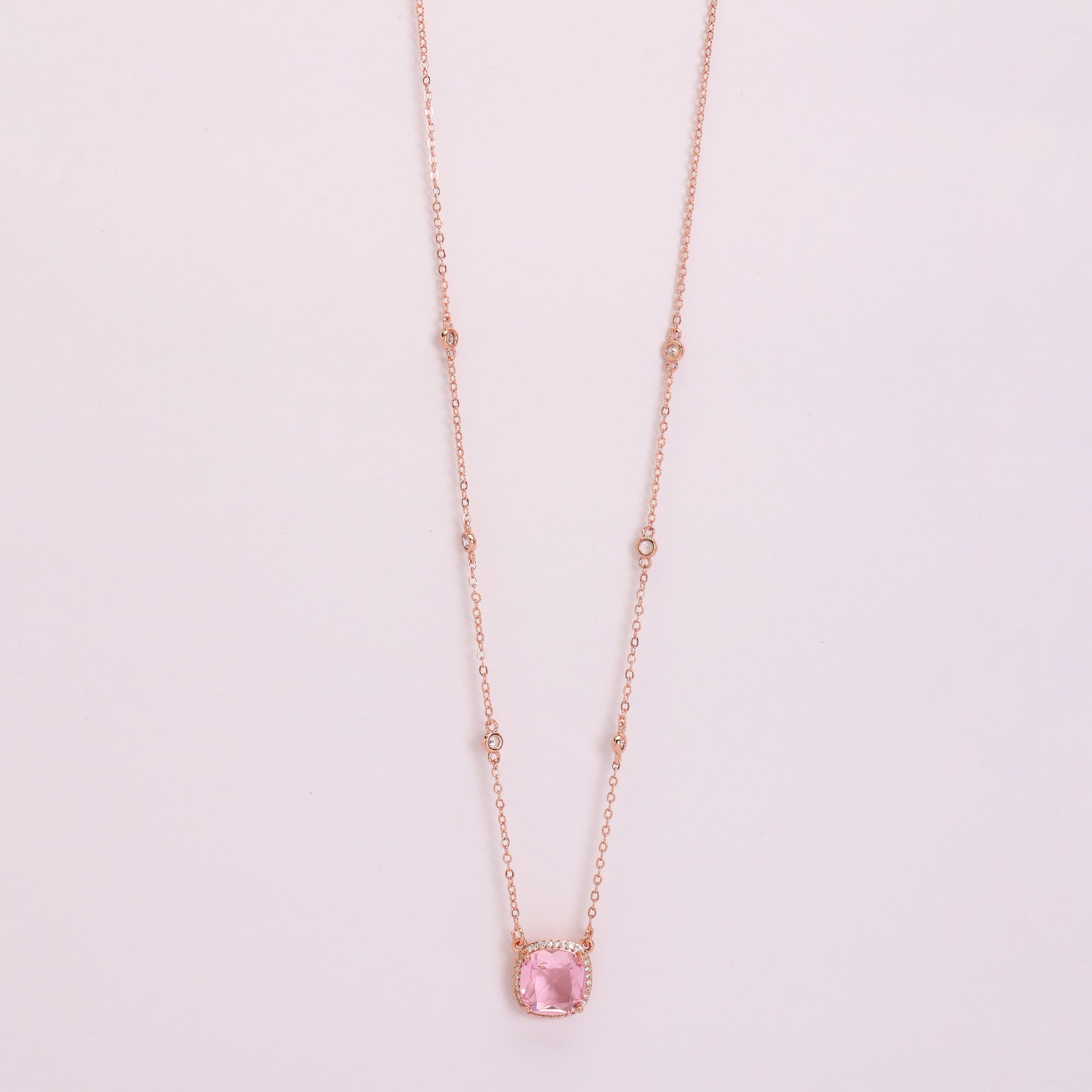 Pink Charm Ruby Pendant