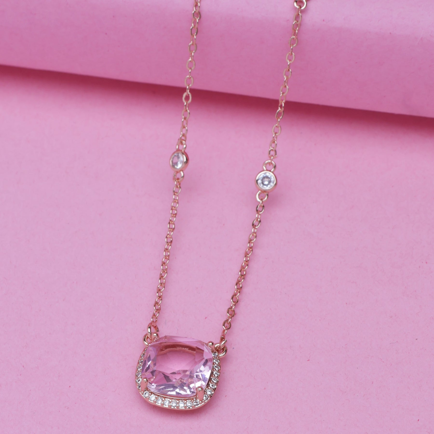 Pink Charm Ruby Pendant