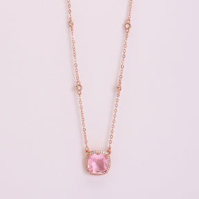 Pink Charm Ruby Pendant