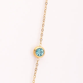 LAIDA Evil Eye Heart Pendant