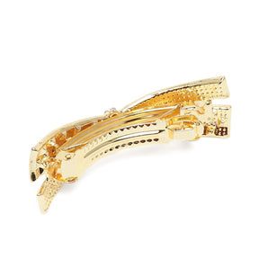 Laida Women Metal Embellished French Barrette