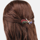 Laida Women Metal Embellished French Barrette