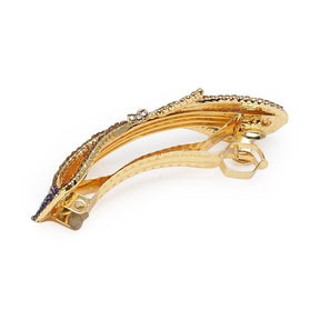 Laida Women Metal Embellished French Barrette