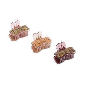 Laida Women Set of 3 Metal Claw Clip