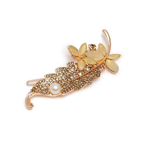 Laida Women Embellished Metal Tic Tac Hair Clip