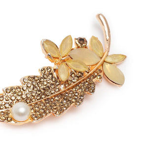Laida Women Embellished Metal Tic Tac Hair Clip