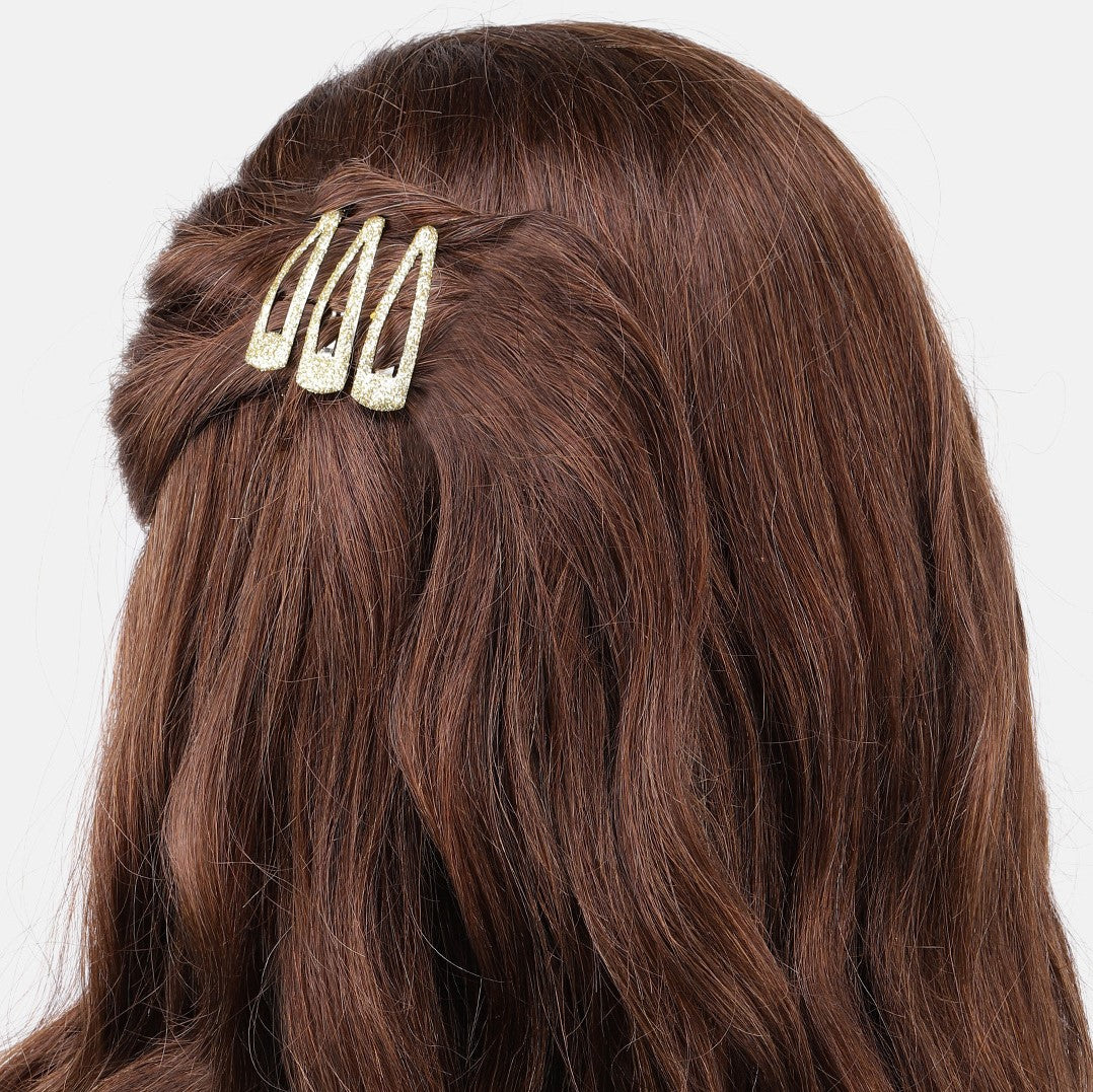 Laida Women Set of 20 Embellished Tic Tac Hair Clip